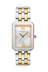 VOGUE Octagon Two Tone Stainless Steel Bracelet