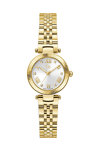 GUESS Collection Flair Crystals Gold Stainless Steel Bracelet