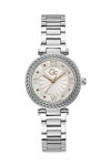 GUESS Collection Tiara Silver Stainless Steel Bracelet
