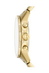 ARMANI EXCHANGE Banks Chronograph Gold Stainless Steel Bracelet