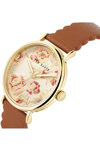 TED BAKER Phylipa Bloom Brown Leather Strap
