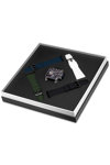 POLICE Clout Chronograph White Silicone Strap Gift Set