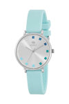 MAREA Crystals Turquoise Silicone Strap