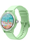 TEKDAY Smartwatch Light Green Silicone Strap