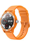 TEKDAY Smartwatch Orange Silicone Strap